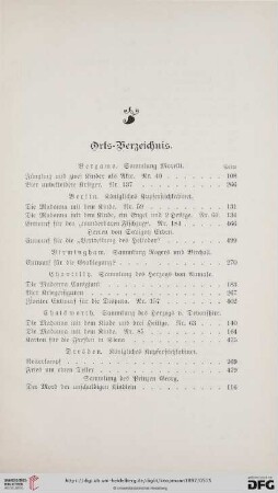 Orts-Verzeichnis