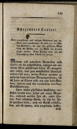 Achtzehntes Capitel.