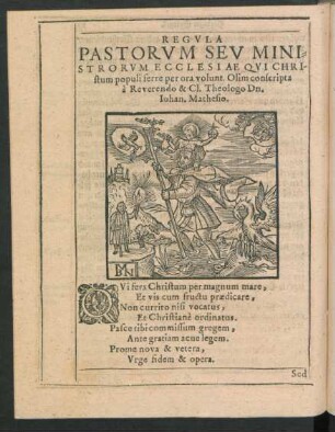 Regula Pastorum Seu Ministrorum Ecclesiae ...