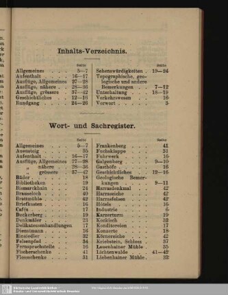Wort- und Sachregister