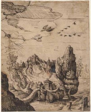 Befestigte Insel
