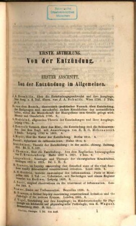 Handbuch der Chirurgie : zum Gebrauche bei seinen Vorlesungen, 1