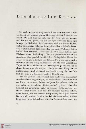 1: Die doppelte Kurve