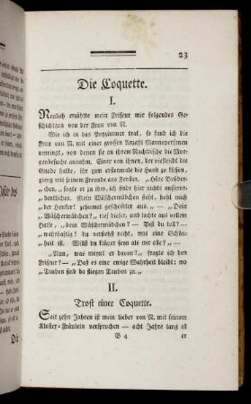 Die Coquette.