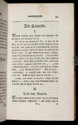 Die Coquette.