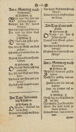 Am Tage Johannis des Täuffers