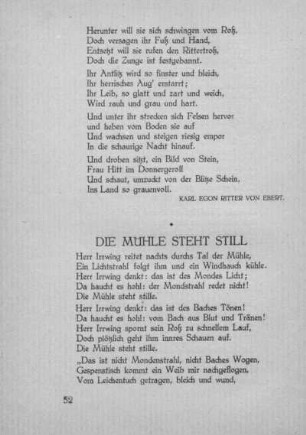Die Mühle steht still