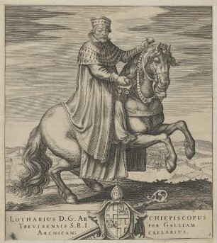 Bildnis des Lotharius, Erzbischof von Trier