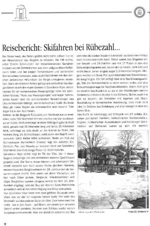 Reisebericht: Skifahren bei Rübezahl...