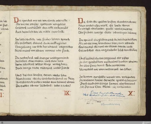 Da die die späten trüben stunden nahmen (Vorspiel X) : [SW V: H17]; [SW V, S. 19/107]
