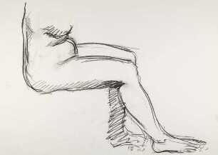 „Sitzender Akt - Studie“