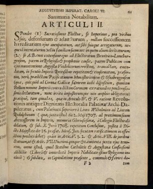43-62, Articuli II