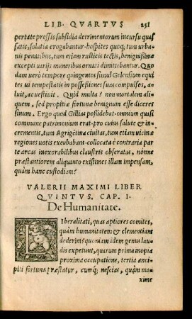 Valerii Maximi Liber Quintus.