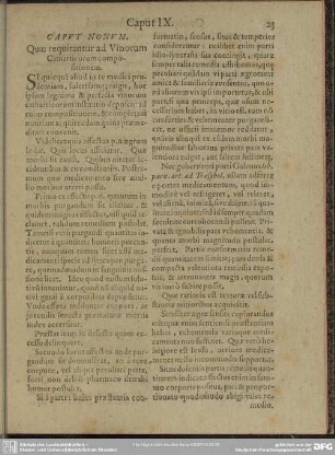 Caput Nonum Quae requirantur ad Vinorum Catharticorum compositionem