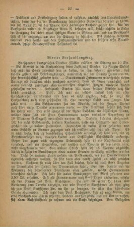Vierter Verhandlungstag.