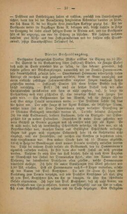 Vierter Verhandlungstag.