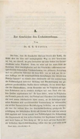 1-62 Zur Geschichte des Urchristentums