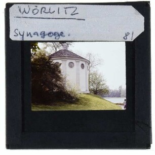 Wörlitz, Wörlitzer Park,Wörlitz, Synagoge