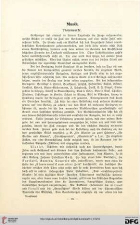 Literarischer Ratgeber des Kunstwarts für 1901, [3]: Musik