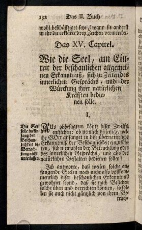 132-141, Das XV. - XVI. Capitel
