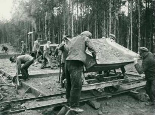 Betonstrasse (10200m2 Betondecke), Linde - Gross Born, 1935
