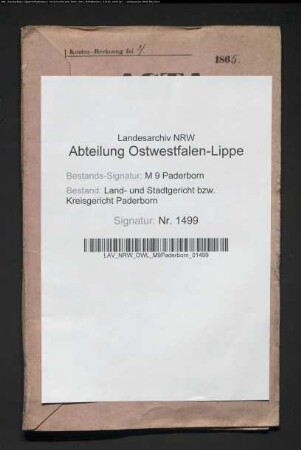 Erblasser: Brandt, Angela, geb. Platte; Ehepartner: Brandt, Meinolph: