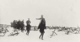 Soldatenverbrüderung vor Dünaburg dem Frieden von Brest-Litowsk