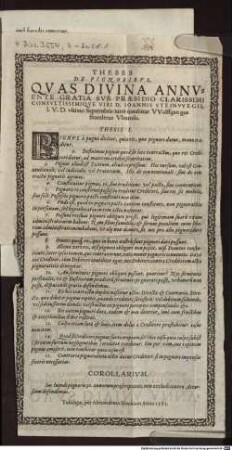Theses de pignoribus