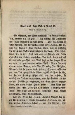 Katholische Unterhaltungen im häuslichen Kreise. 1,1. 1854 (1860)