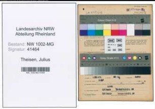 Entnazifizierung Julius Theisen , geb. 22.02.1901 (Arbeiter)