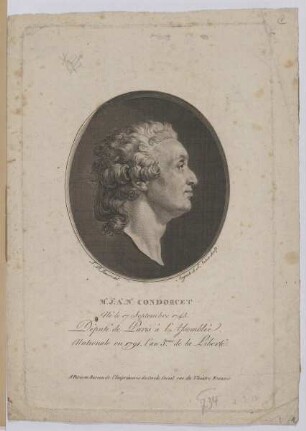 Bildnis des M. J. A. N. Condorcet