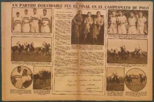 Un partido inolvidable fue el final en el campeonato de polo [Fotografías]