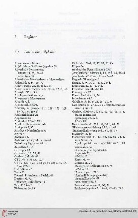 8.1 Lateinisches Alphabet