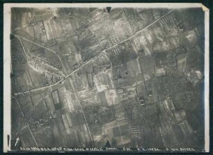 Foto des Geländes um Millekruis südwestlich von Ypern (Luftbild)