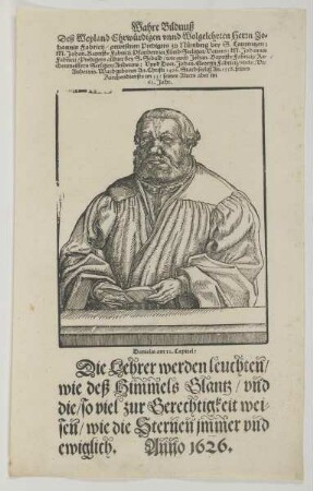 Bildnis des Johannes Fabricius
