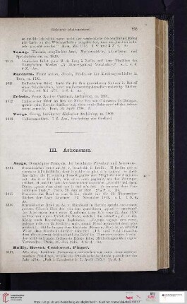 III.Astronomen (Nr. 3814 - 3885)