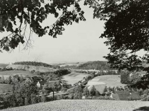 Tanneberg-Rothschönberg (Kreis Meißen), Ortsteilansicht gegen Triebischtal