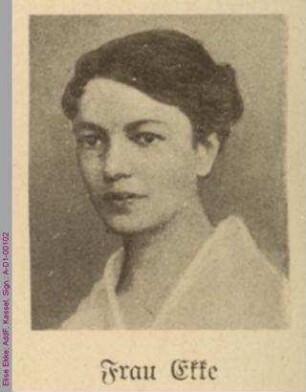 Porträt von Elise Ekke