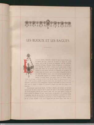 Les bijoux et les bagues