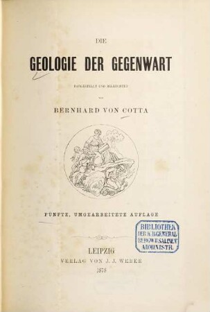 Die Geologie der Gegenwart