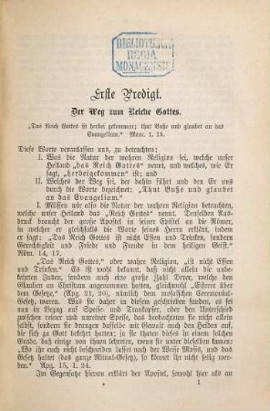 Sammlung auserlesener Predigten : Aus dem Englischen übersetzt von Wilhelm Nast, 1