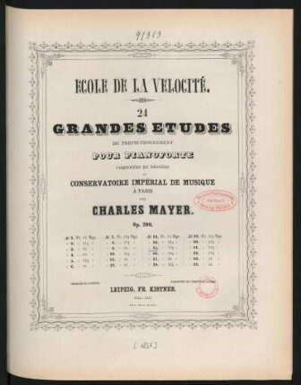 N°. 15: École de la vélocité