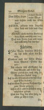 Fürbitte