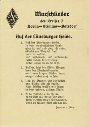 Auf der Lüneburger Heide.