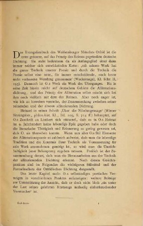 Beiträge zur Poetik Otfrids