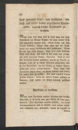 Aprikosen zu trocknen.