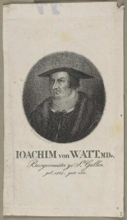 Bildnis des Ioachim von Watt