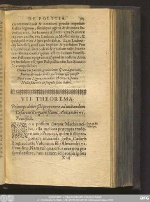 VII. Theorema.