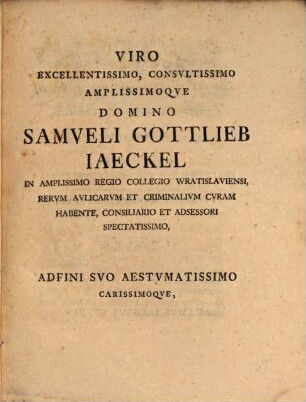 Diss. inaug. med. de vino ut medicina et veneno