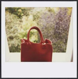 Handtasche von Barbara Siebeck im Hotel Heiligendamm in Bad Doberan